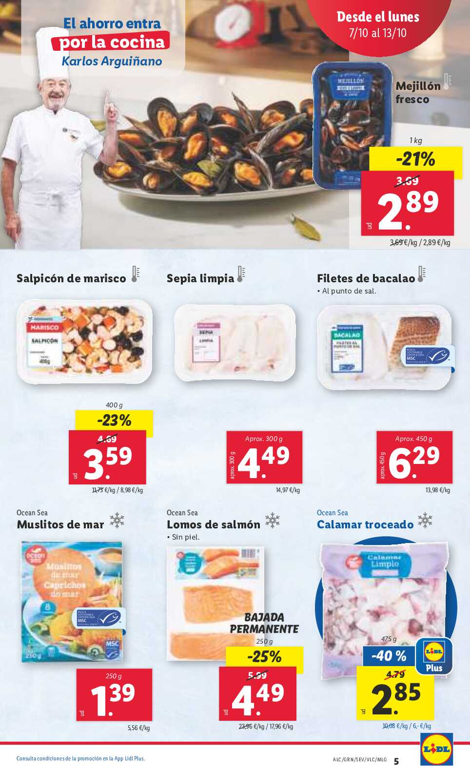 Folleto semanal Lidl. Página 05