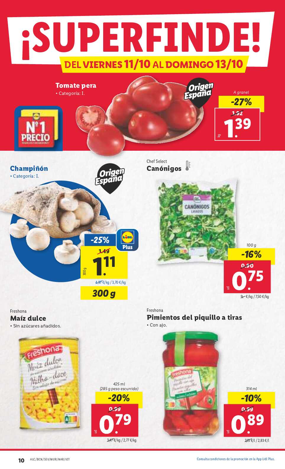 Folleto semanal Lidl. Página 10