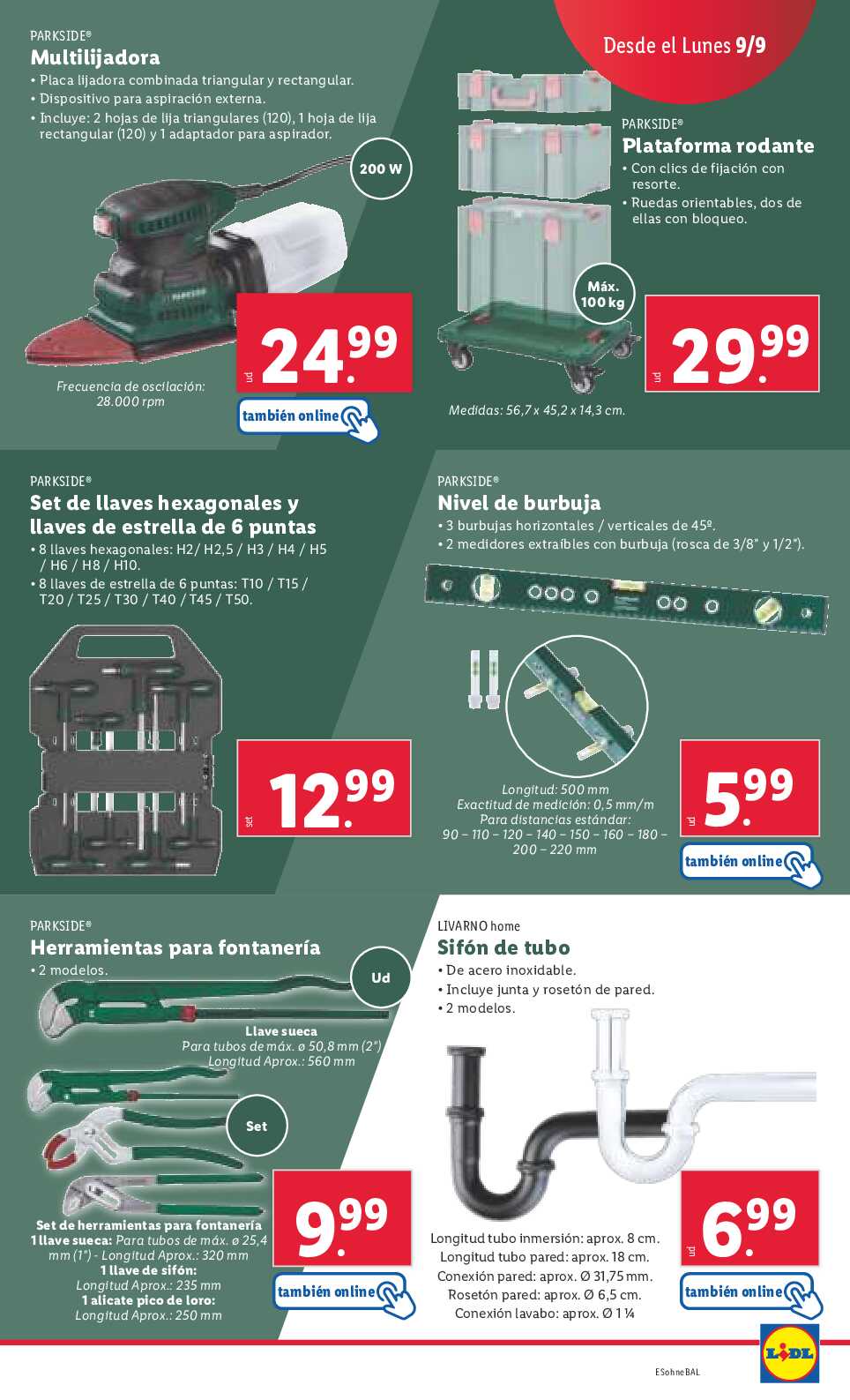 Folleto semanal Lidl. Página 34