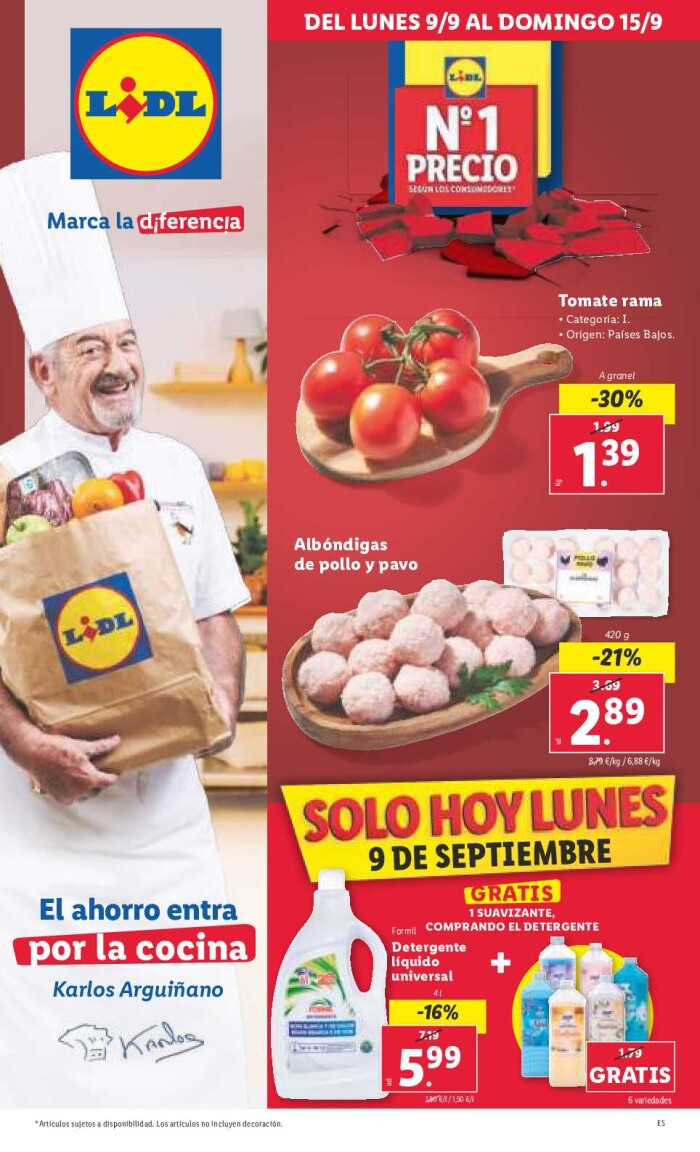 Lidl. Folleto semanal