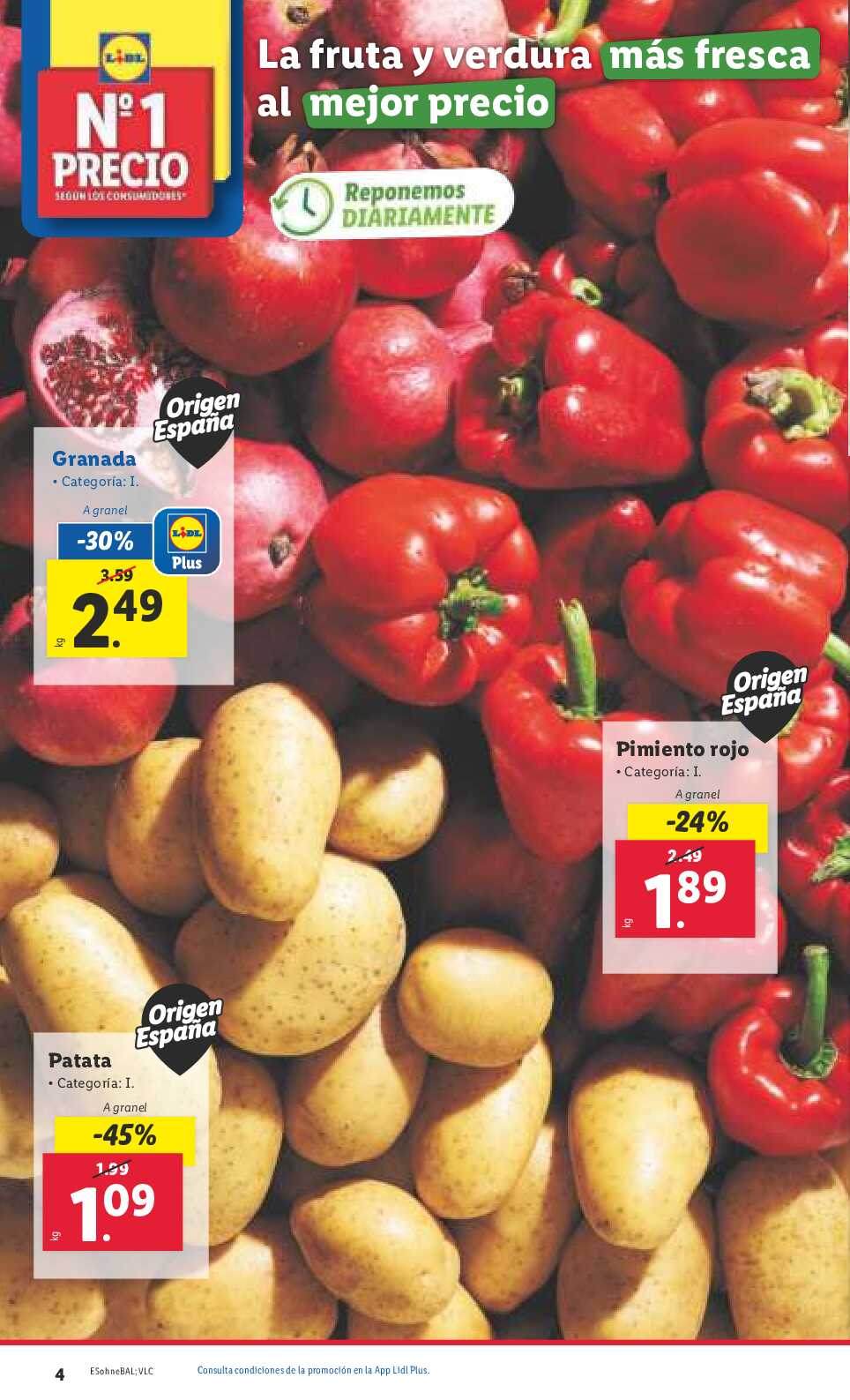 Folleto semanal Lidl. Página 04