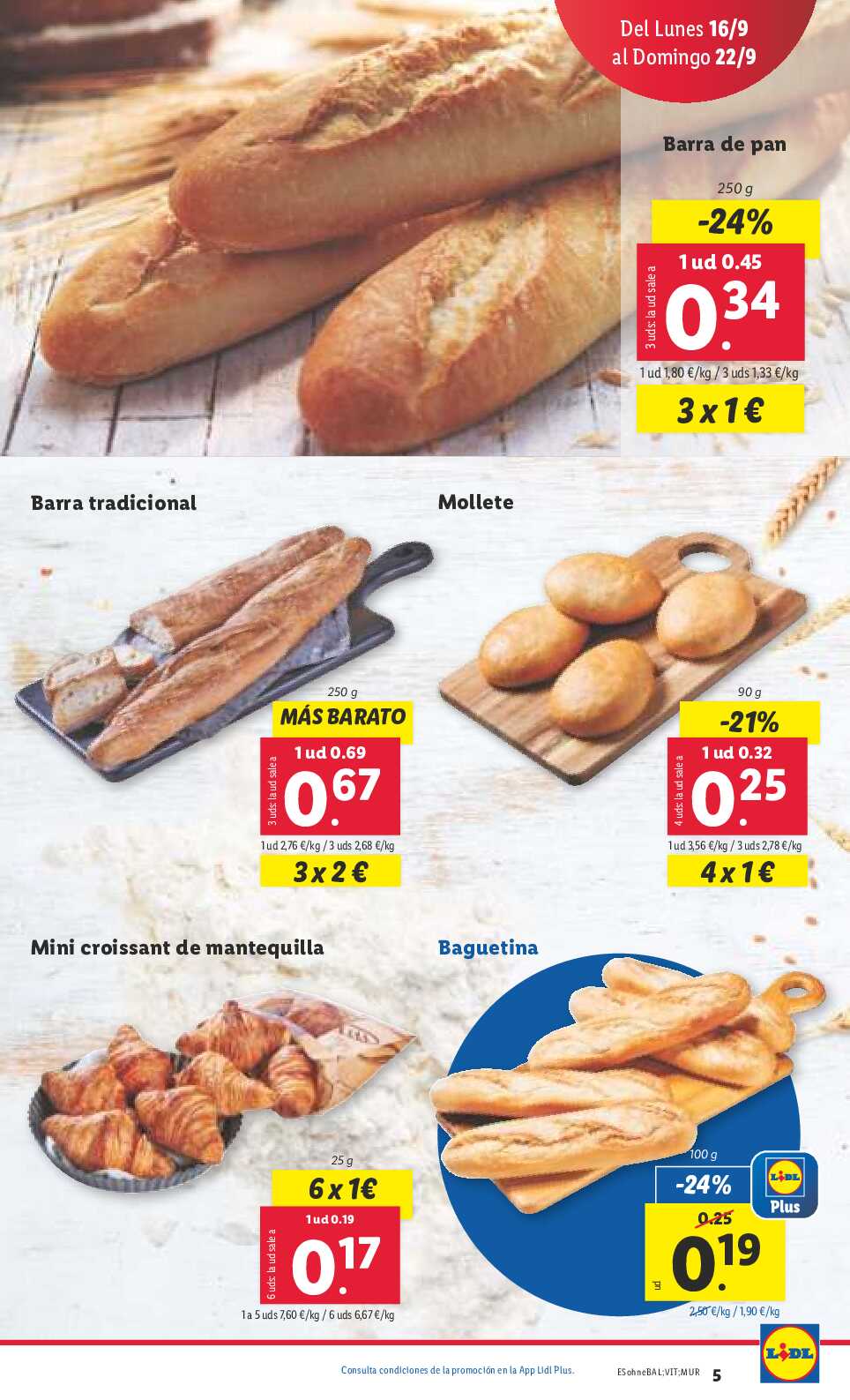 Folleto semanal Lidl. Página 05