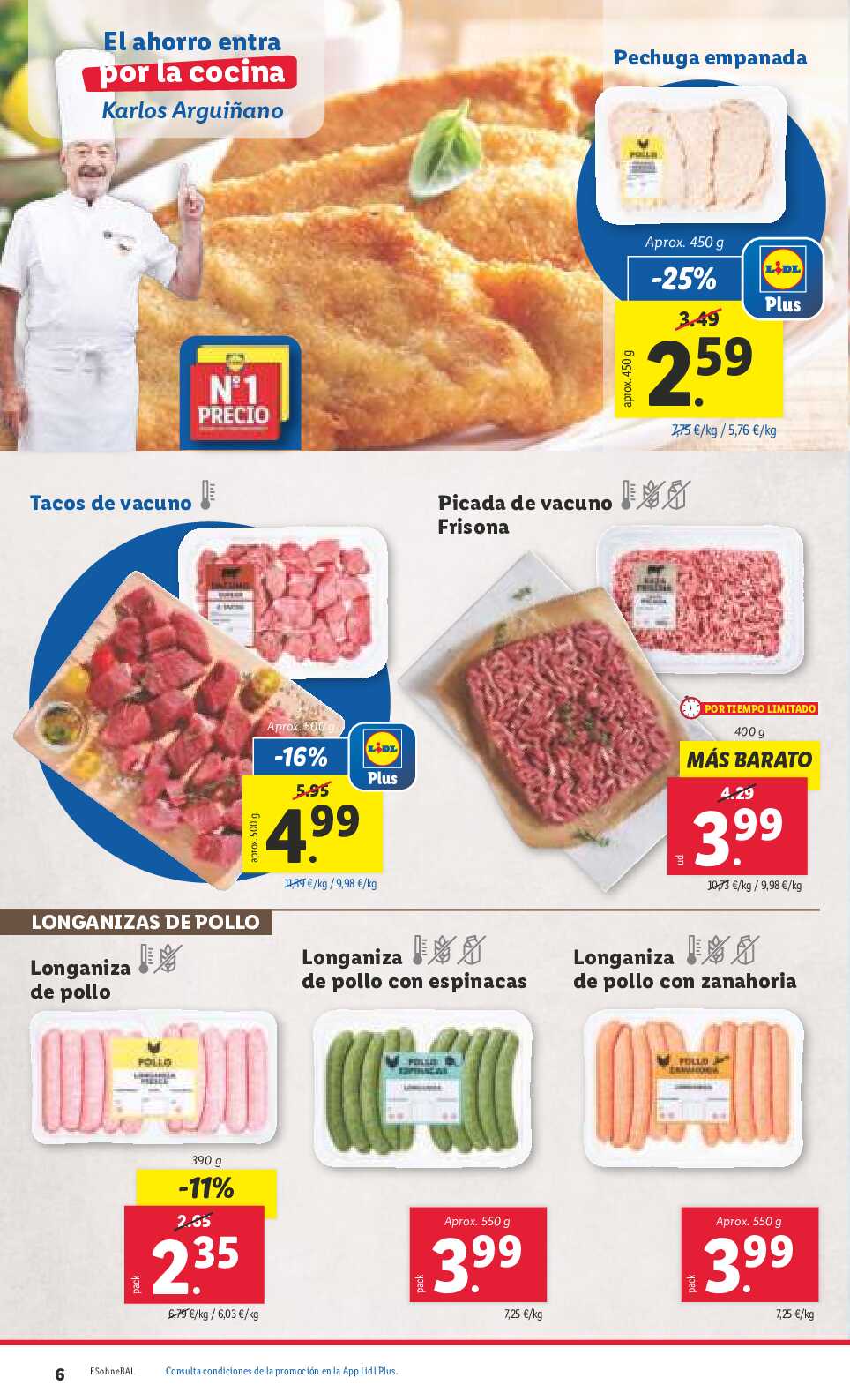 Folleto semanal Lidl. Página 06