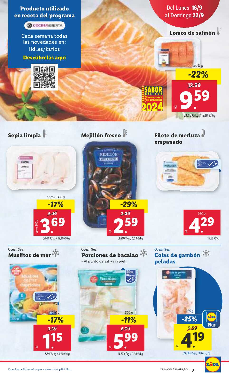 Folleto semanal Lidl. Página 07