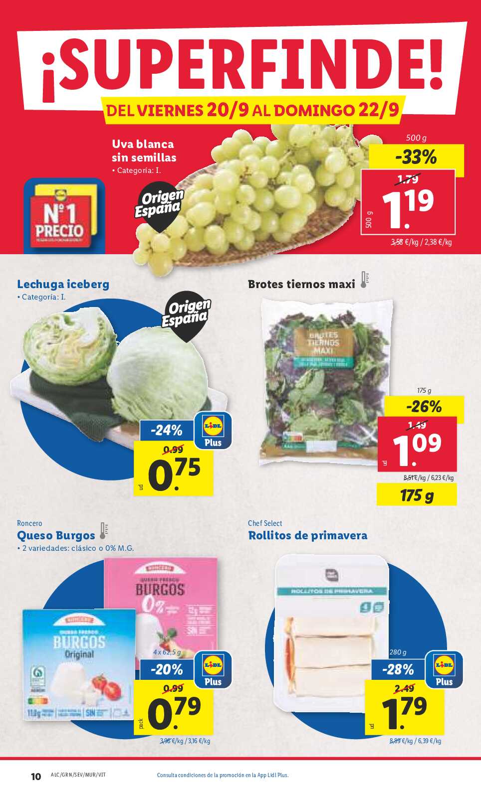 Folleto semanal Lidl. Página 12