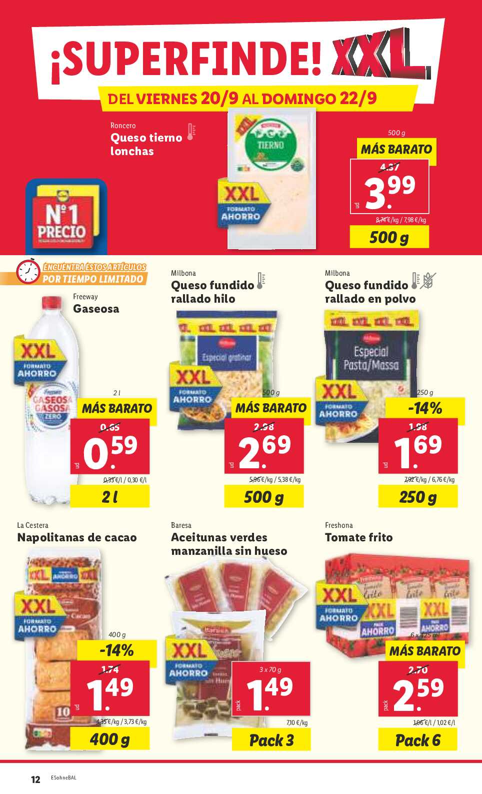 Folleto semanal Lidl. Página 14