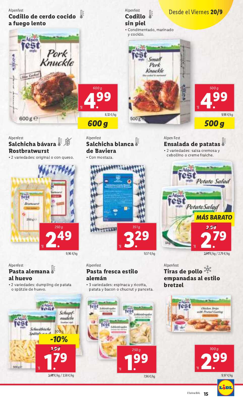 Folleto semanal Lidl. Página 17