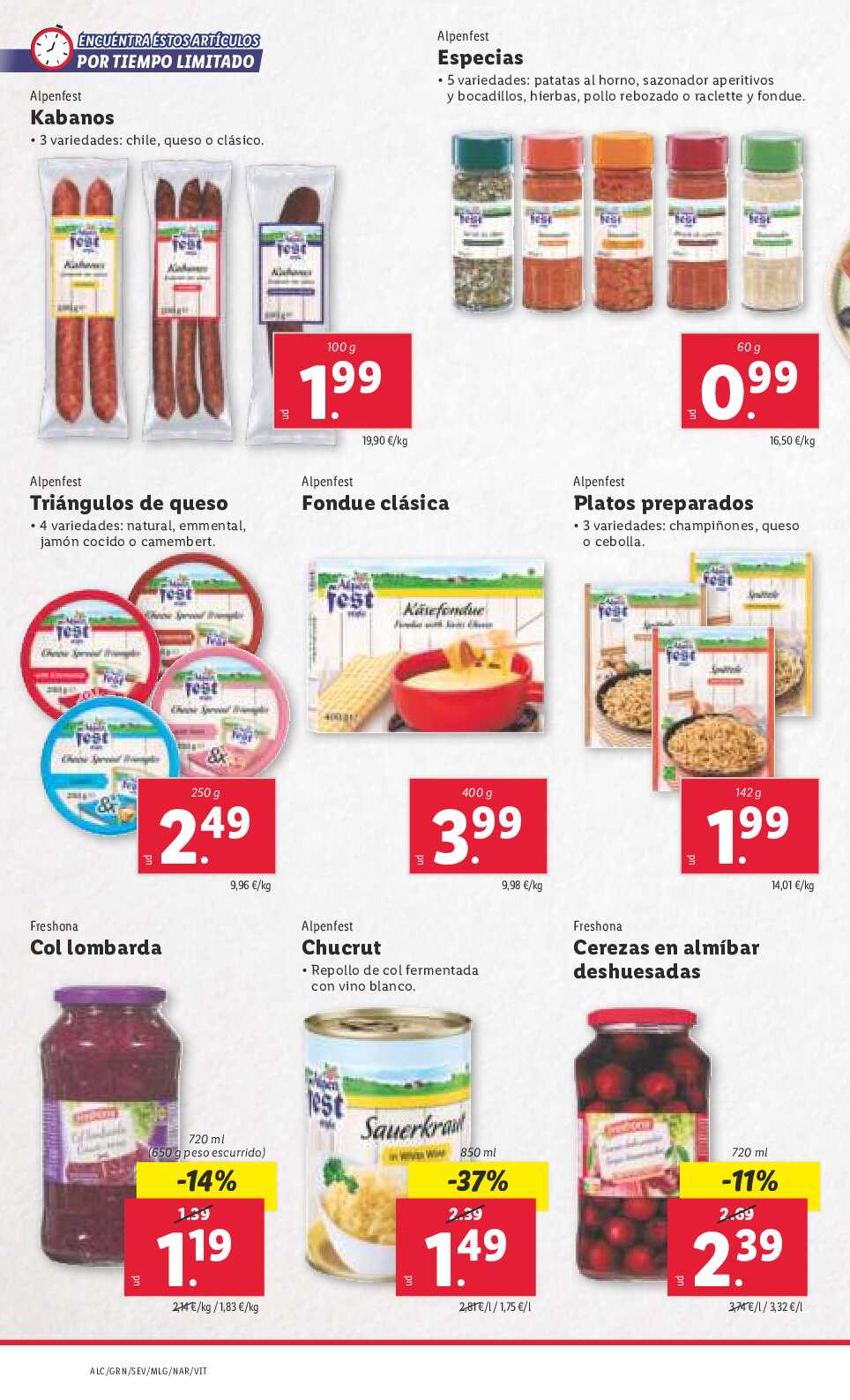 Folleto semanal Lidl. Página 18