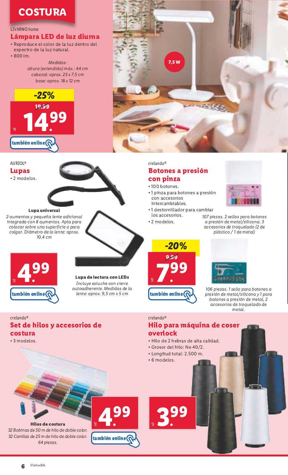 Folleto semanal Lidl. Página 34