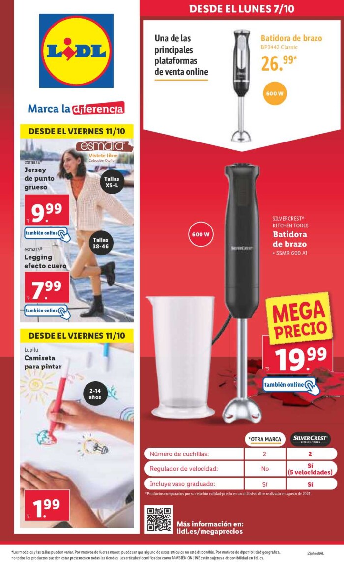 Lidl. Folleto semanal hogar y bazar