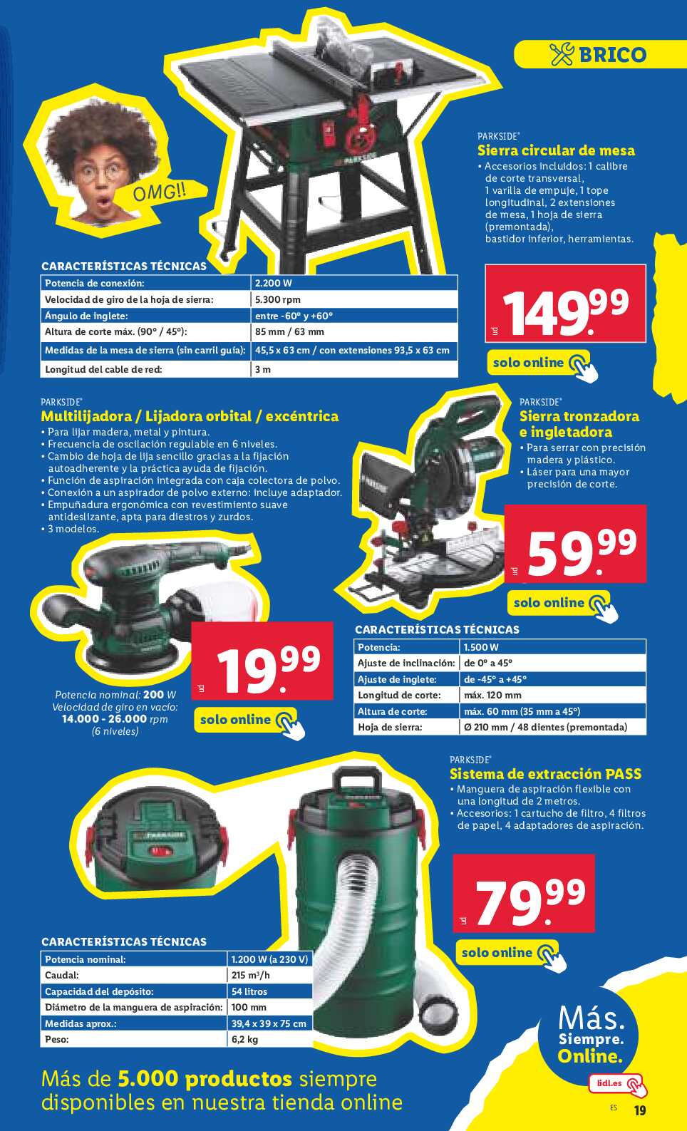 Ofertas bazar Lidl. Página 19