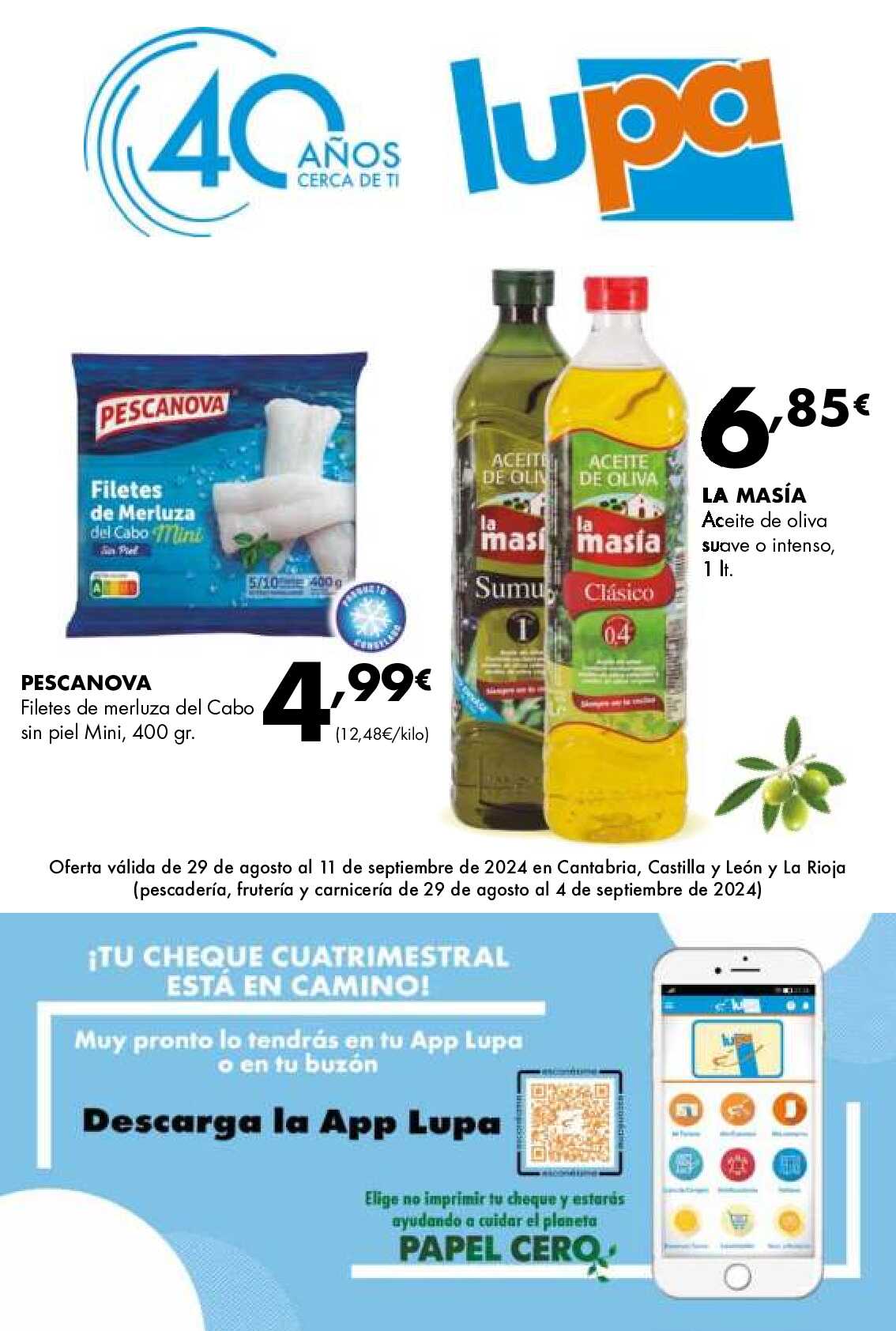 Ofertas quincenales Lupa. Página 01