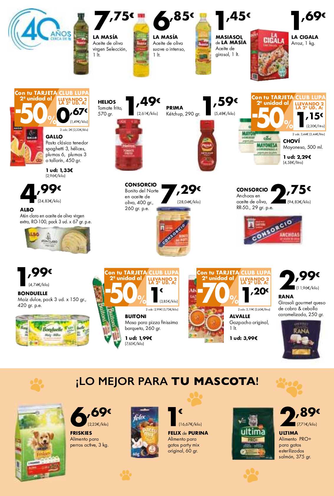 Ofertas quincenales Lupa. Página 10