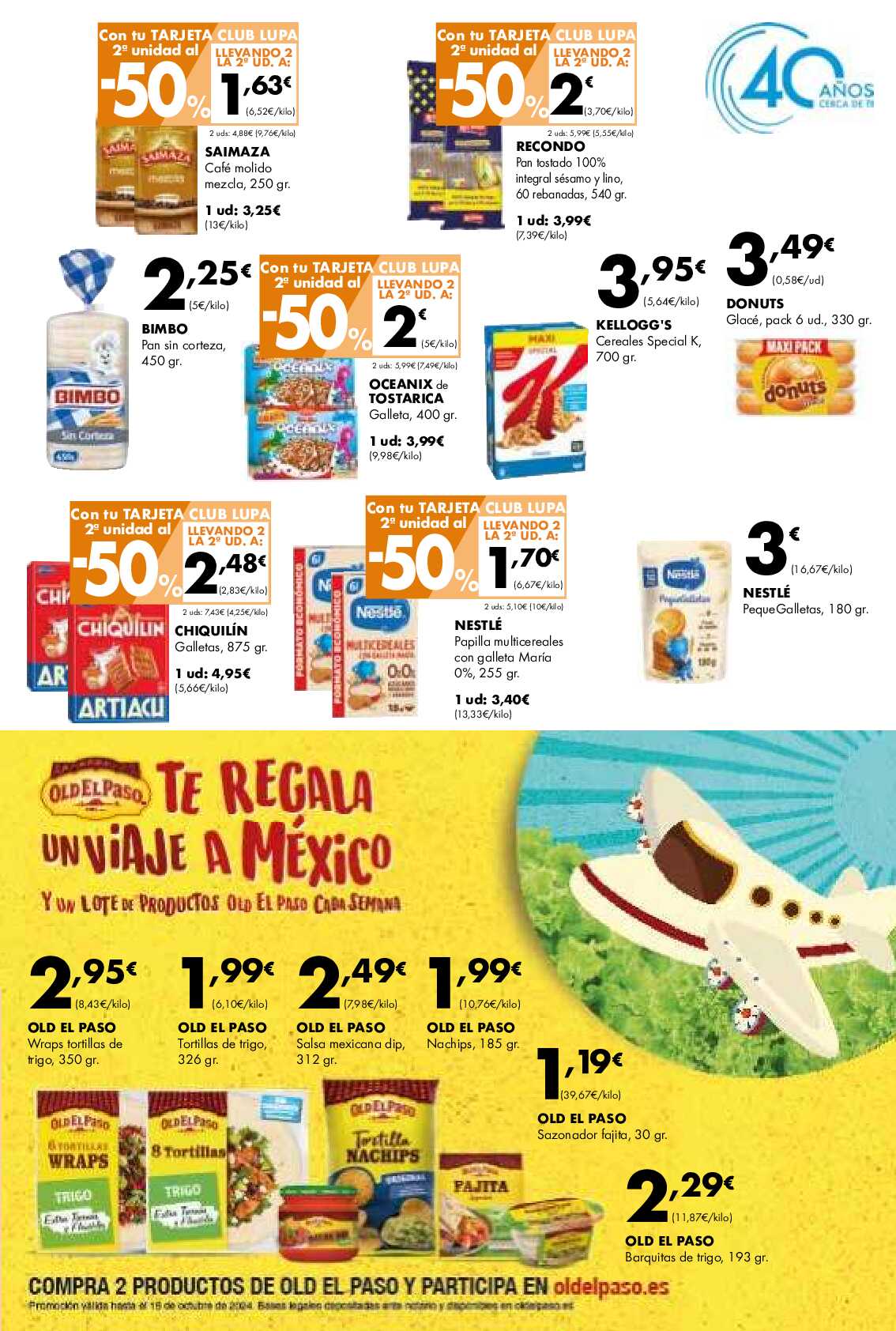 Ofertas quincenales Lupa. Página 11