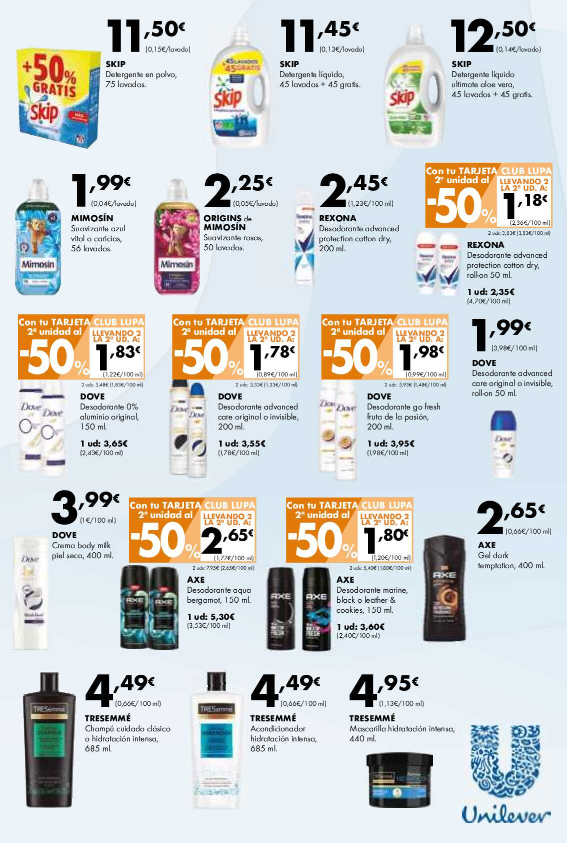 Ofertas quincenales Lupa. Página 13