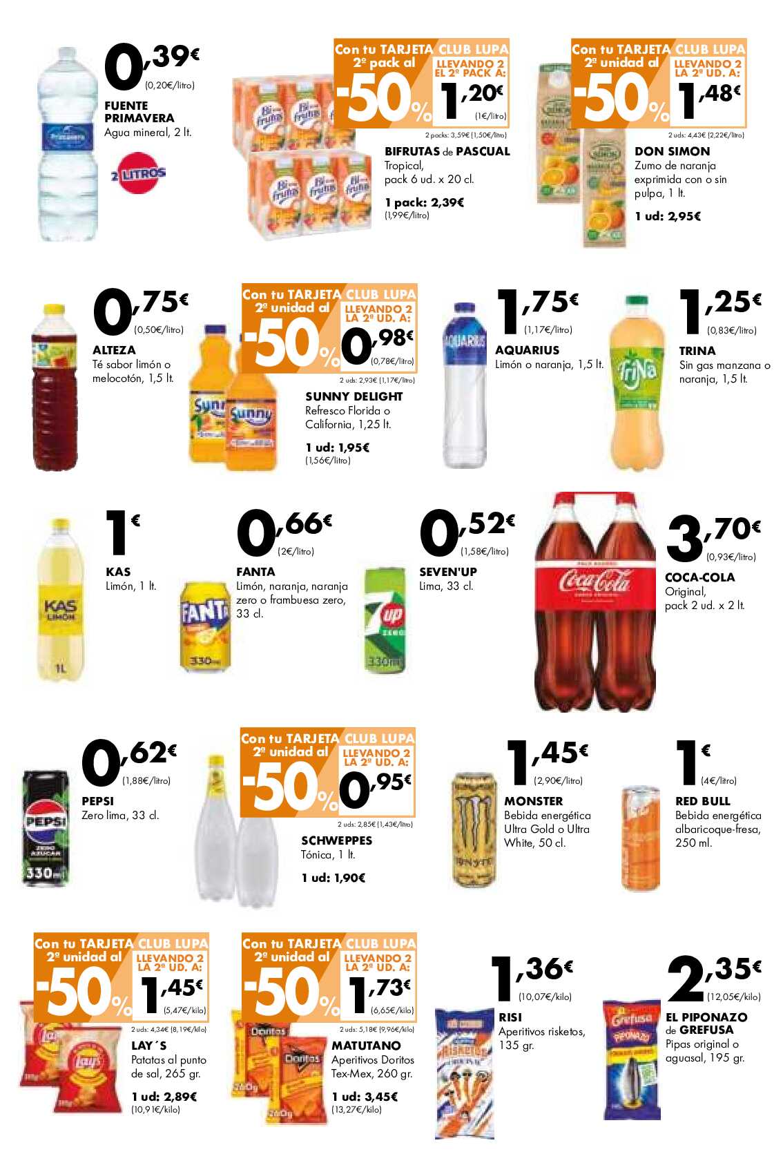 Ofertas quincenales Lupa. Página 14