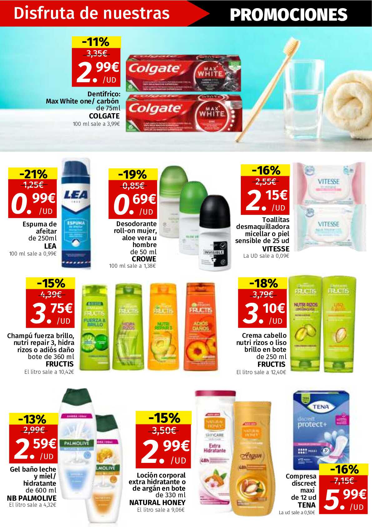 Folleto ofertas octubre Maskom. Página 19