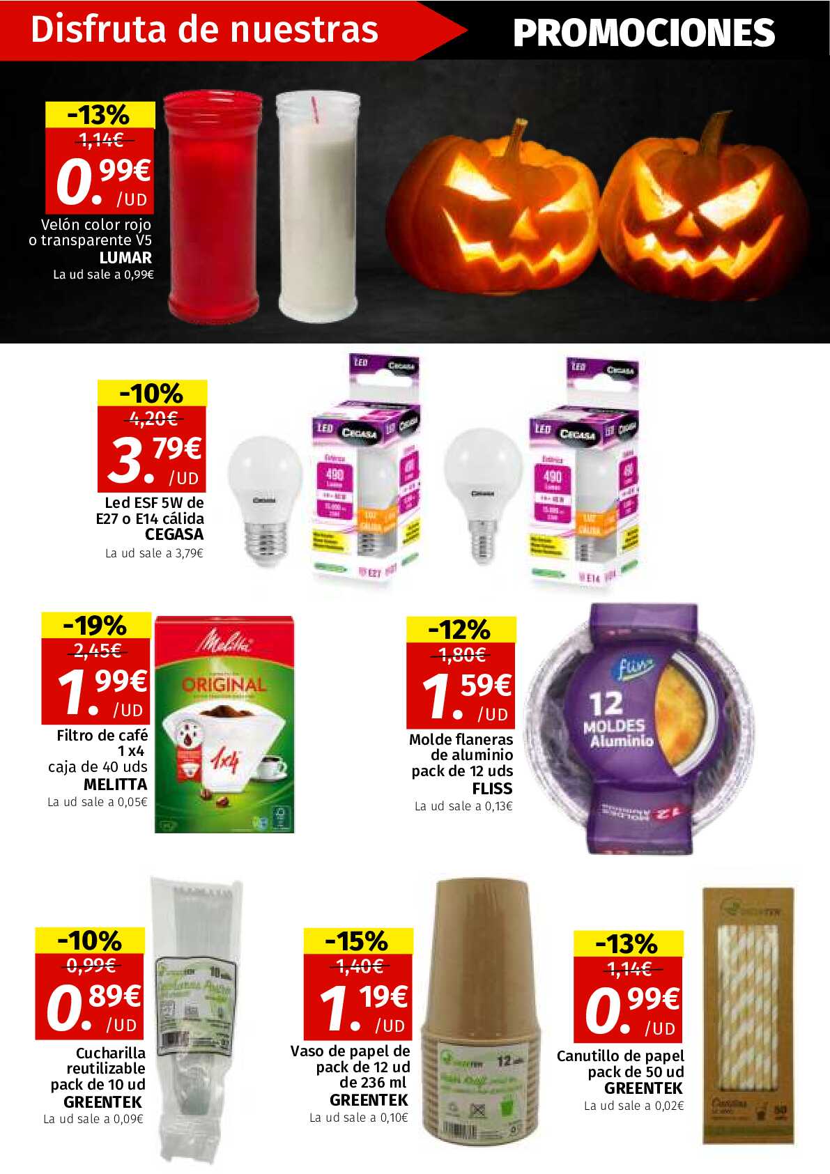 Folleto ofertas octubre Maskom. Página 21