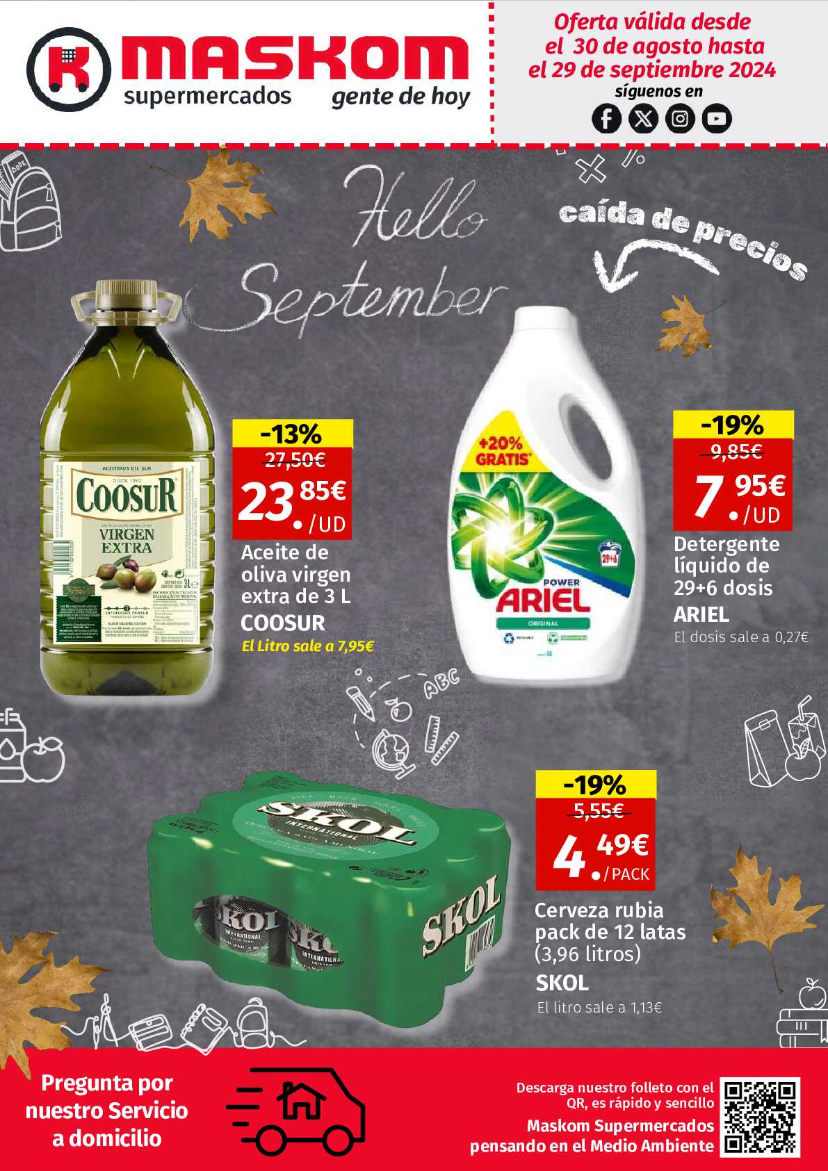 Ofertas septiembre Maskom. Página 01