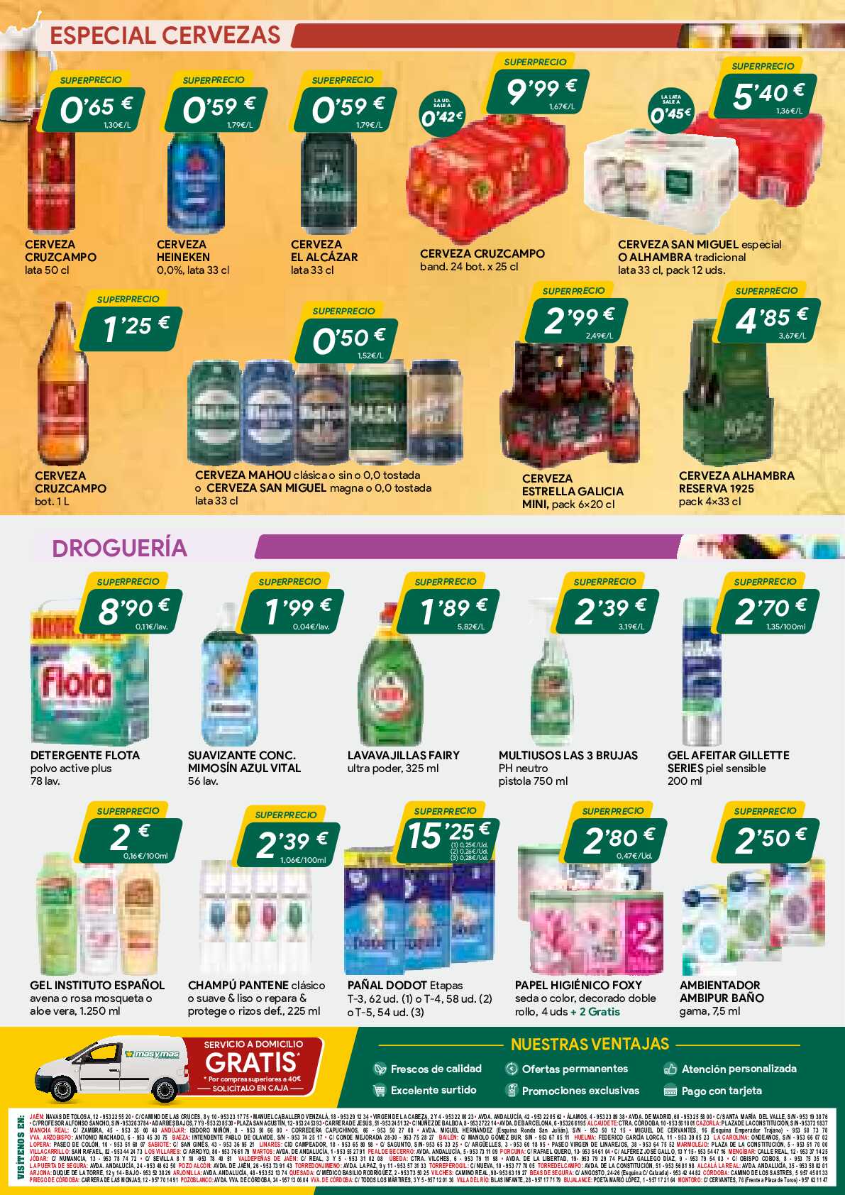 Catálogo de ofertas quincenal Masymas. Página 08