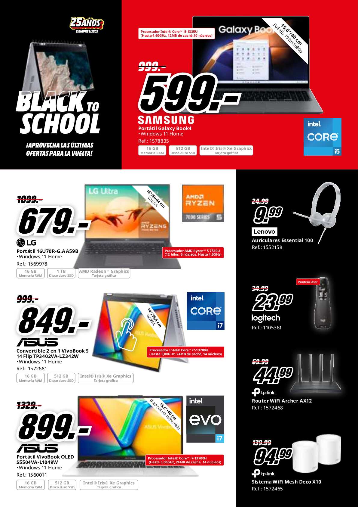 Black to school MediaMarkt. Página 04