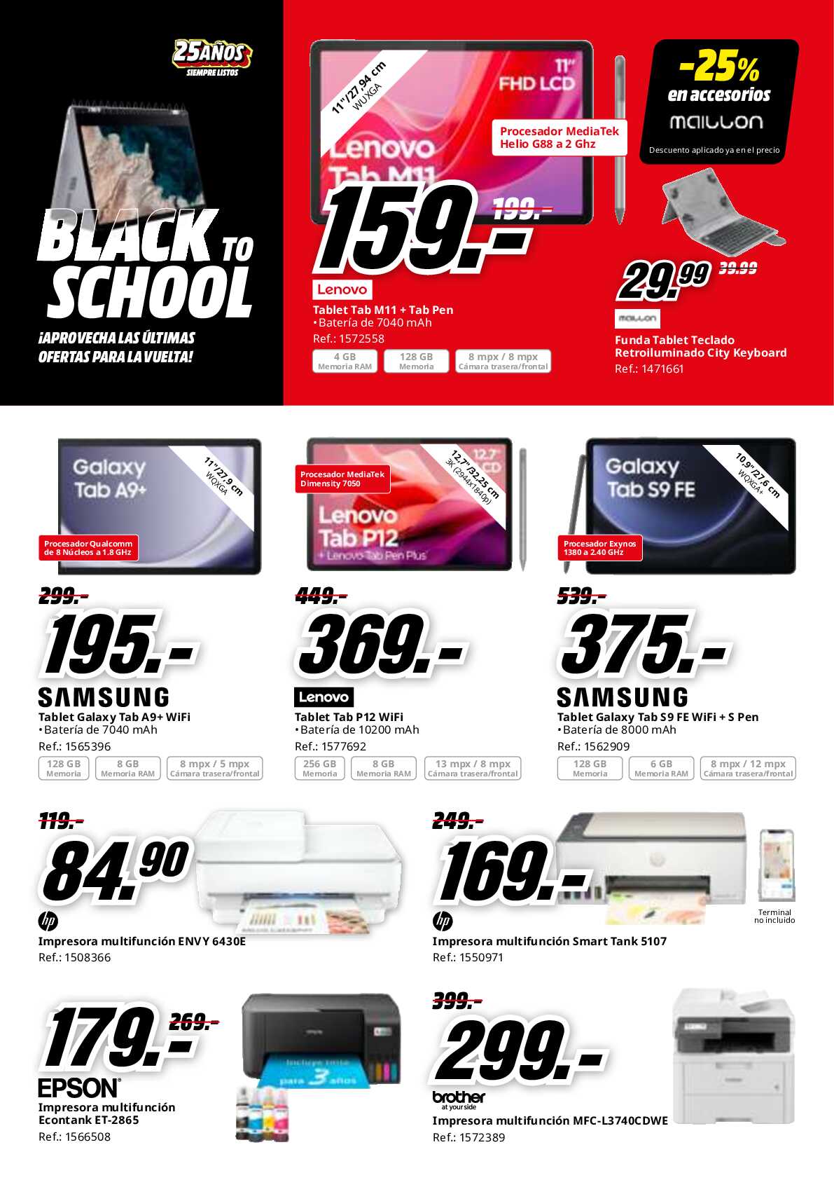 Black to school MediaMarkt. Página 09