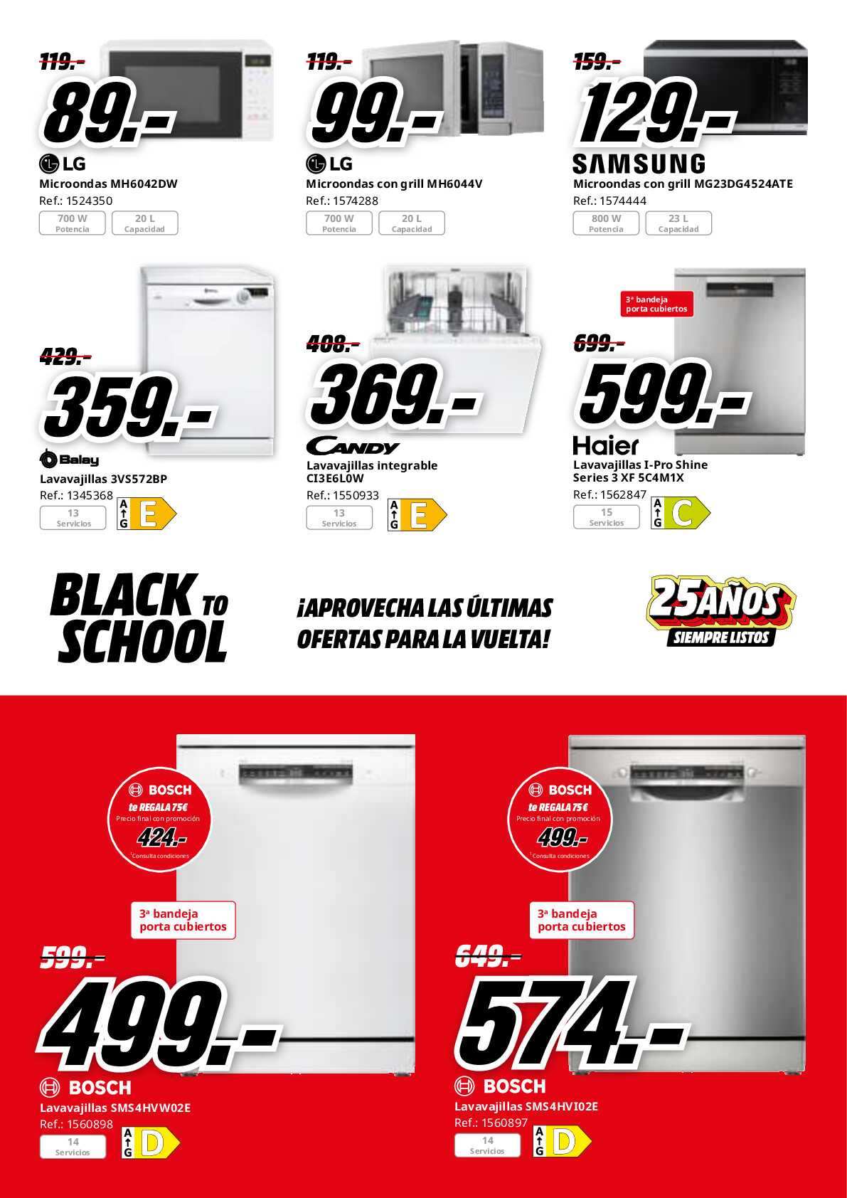 Black to school MediaMarkt. Página 25