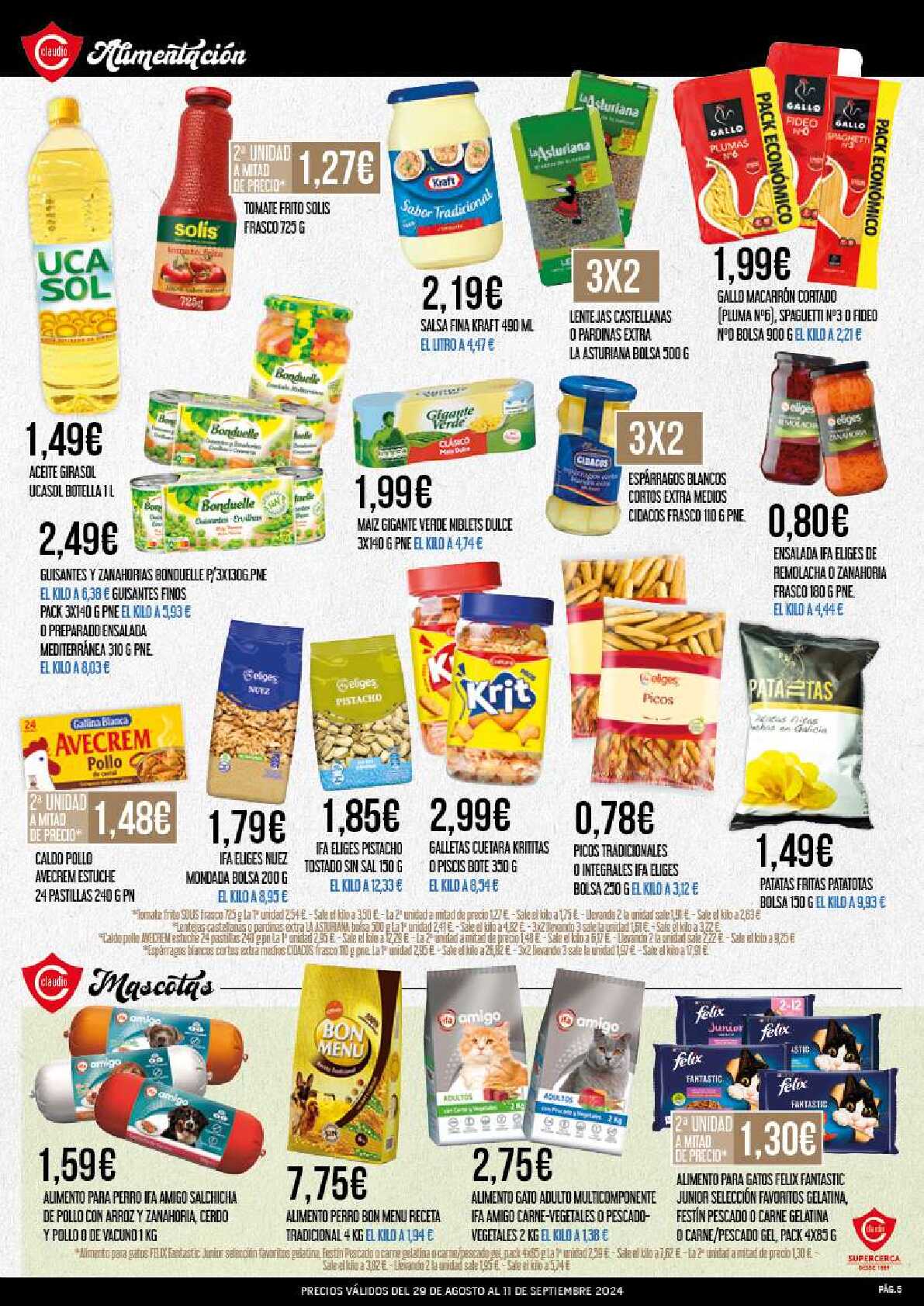 Ofertas quincenales Supermercado Claudio. Página 05