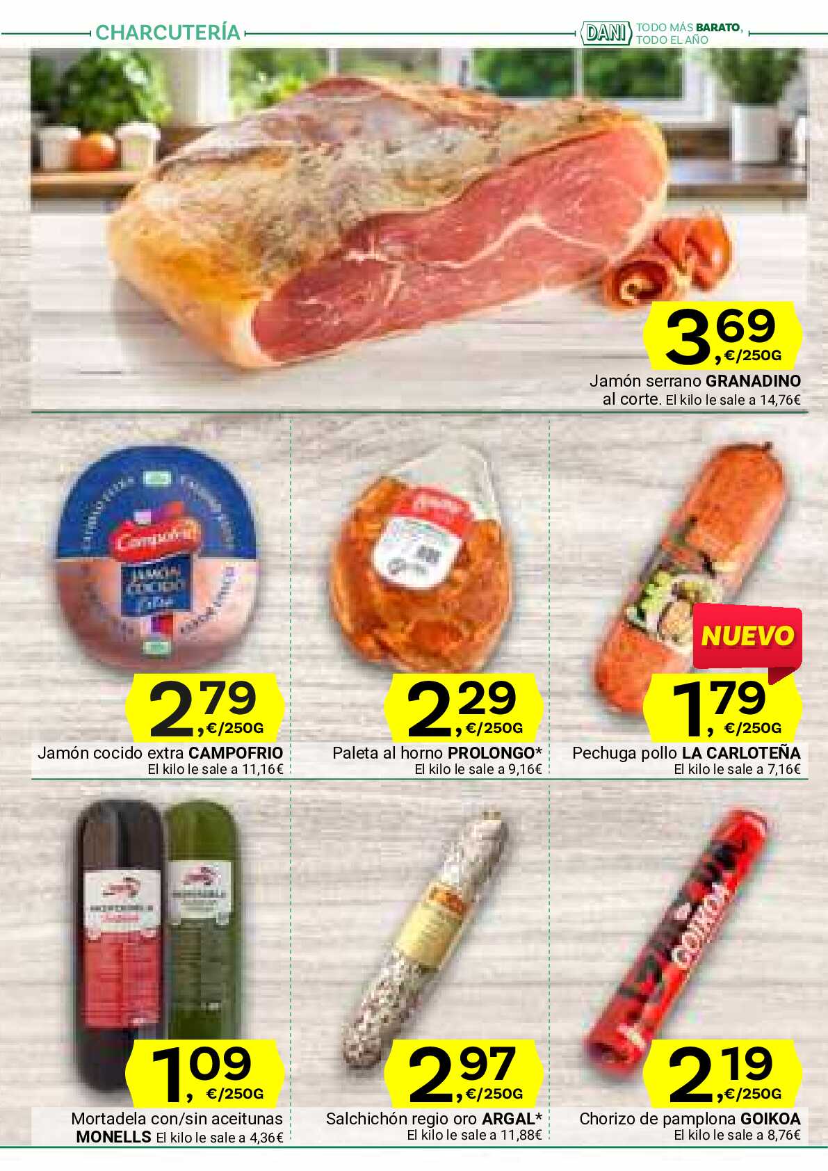 Catálogo de ofertas Supermercado Dani. Página 28