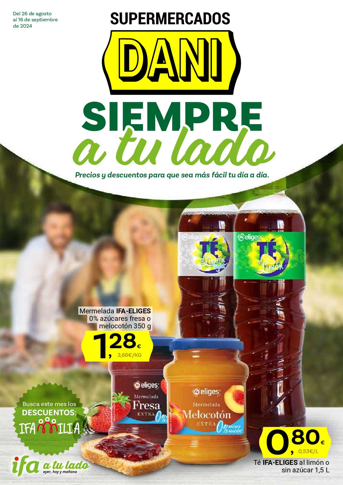 Ofertas quincenales Supermercado Dani. Página 01