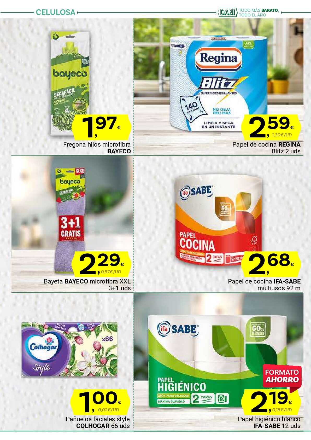 Ofertas quincenales Supermercado Dani. Página 38