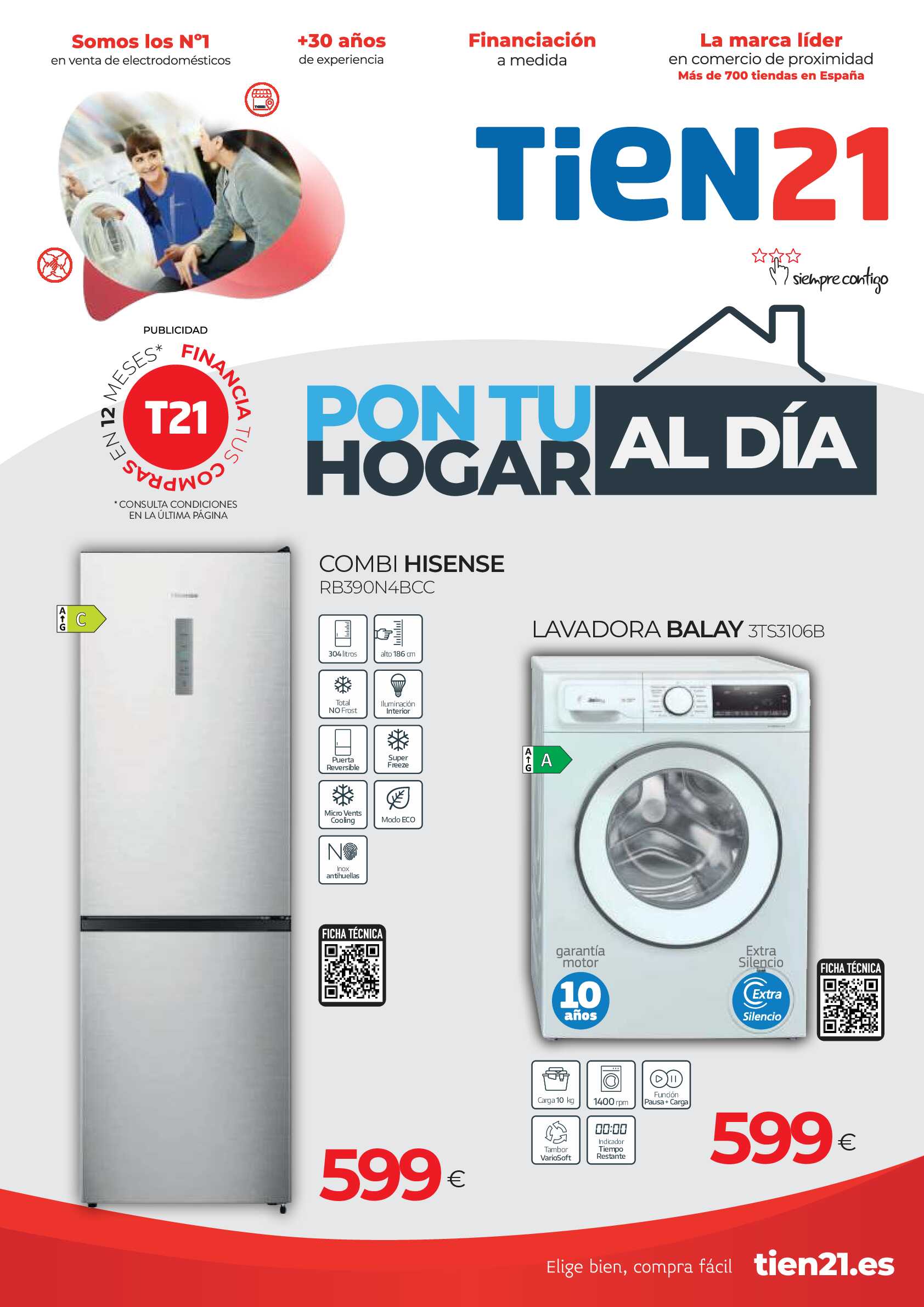 Pon tu hogar al día Tien21. Página 01